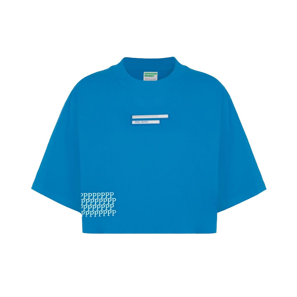 Cropped T-shirt with Patch W6 Women