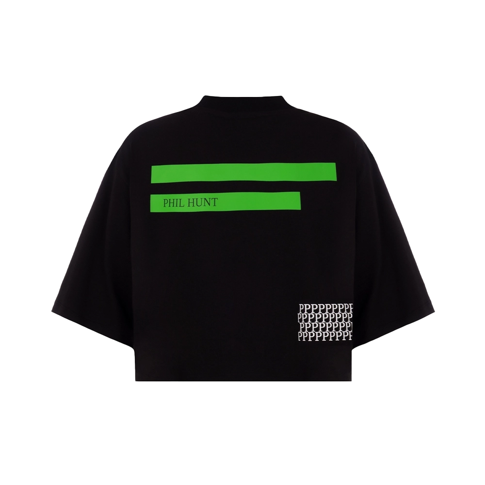 T-shirt Cropped con Patch W2 Donna